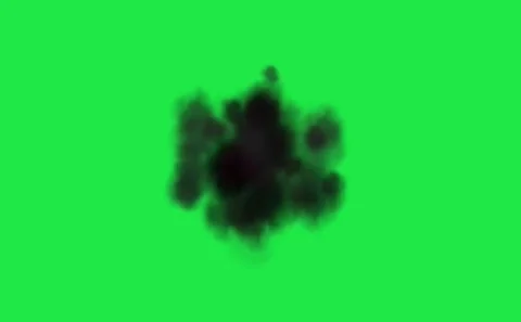 Fire Explosion Transition Animation On Green Screen Background 스톡 동영상 303447662