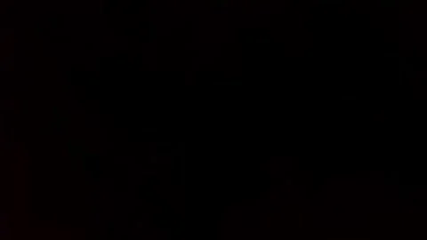 Fire Explosion Transition on Dark Screen - Cinematic VFX Overlay Stock Footage 312735891