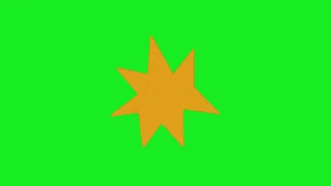 Fire explotion animation on green screen background Stock-Footage 332975085