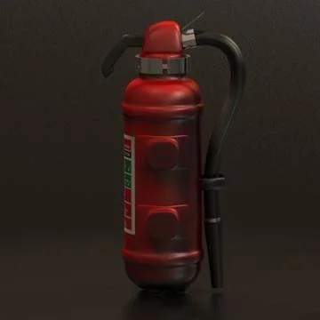 Fire Extinguisher ~ 3d Model ~ Download #91443420 