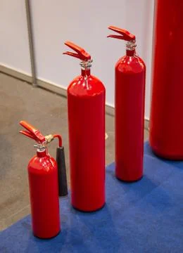 Fire Extinguisher Devices Stock Photos