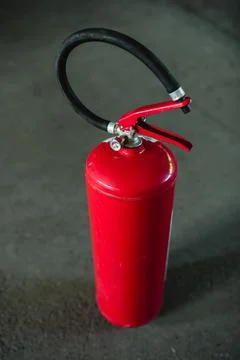 Fire extinguisher for extinguishing initial fires Stock Photos