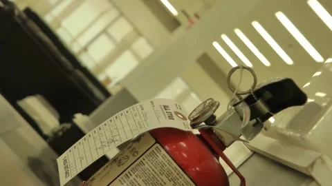 Fire extinguisher Stock Footage 131666810