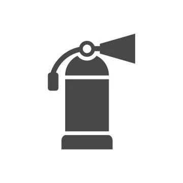 Fire extinguisher icon. Illustrazione stock
