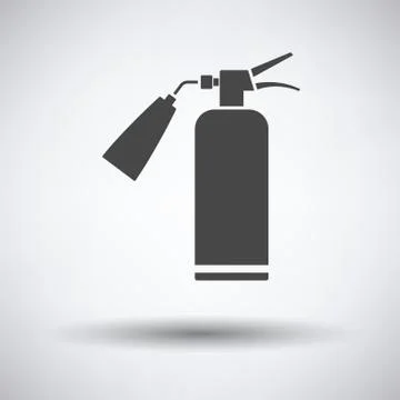 Fire extinguisher icon Stock Illustration