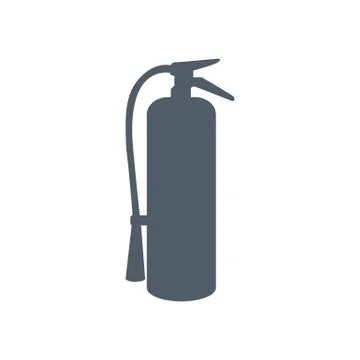 Fire extinguisher icon Stock Illustration