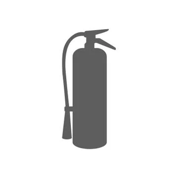 Fire extinguisher icon Stock Illustration