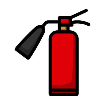 Fire Extinguisher Icon Stock Illustration