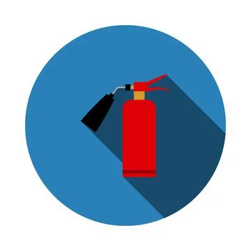 Fire Extinguisher Icon Stock Illustration