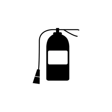 Fire extinguisher icon Ilustración de archivo
