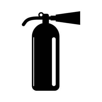 Fire extinguisher icon Stock Illustration