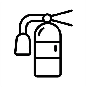 Fire Extinguisher Icon Stock Illustration