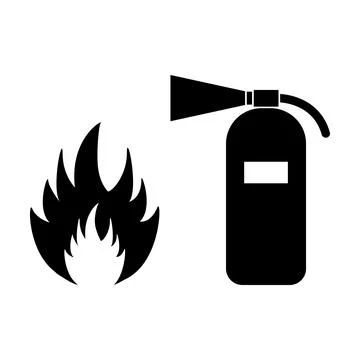 Fire extinguisher icon vector for graphic design, logo, website, social media Stock-Illustration