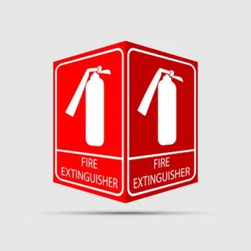 Fire extinguisher icon.Vector illustration Stock Illustration