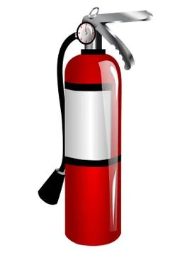 Fire extinguisher Stock Illustration