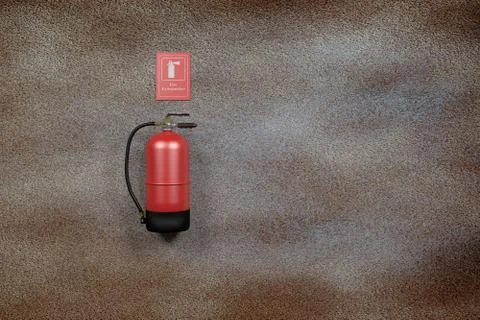 Fire extinguisher Stock Illustration