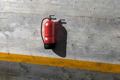 Fire extinguisher Stock Illustration