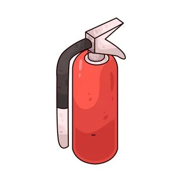 Fire Extinguisher illustration Stock Illustration