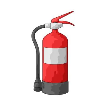 Fire Extinguisher illustration Stock Illustration