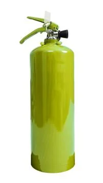 Fire extinguisher isolate on white background Stock Photos