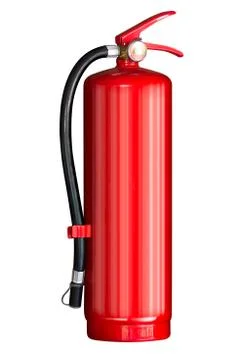 Fire extinguisher isolated Stock Photos