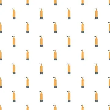 Fire extinguisher pattern creating emergency safety background design Stock Illustration