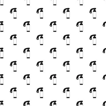 Fire extinguisher pattern Stock Illustration