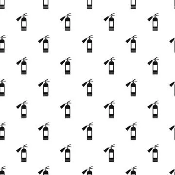 Fire extinguisher pattern vector Stock Illustration