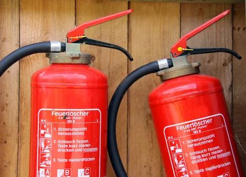 Fire extinguisher Stock Photos
