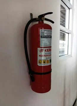FIRE EXTINGUISHER. Stock Photos