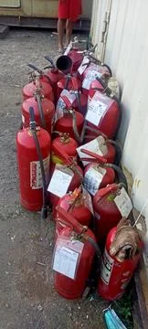 Fire extinguisher Foto stock