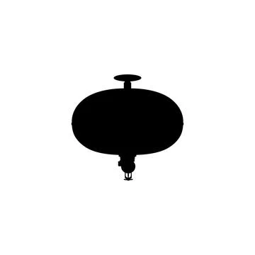 Fire Extinguisher Silhouette Isolated Stock Illustration