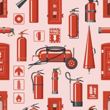 Fire extinguisher vector fire-extinguisher to for safety and protection to Stock Illustration