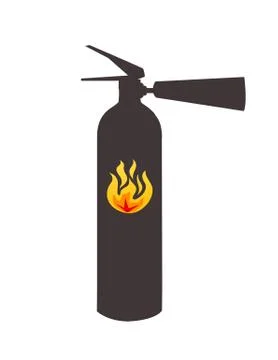 Fire extinguisher vector illustration design Stock Illustration