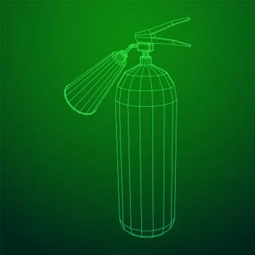 Fire extinguisher. Vector illustration. 스톡 일러스트