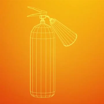 Fire extinguisher. Vector illustration. 스톡 일러스트