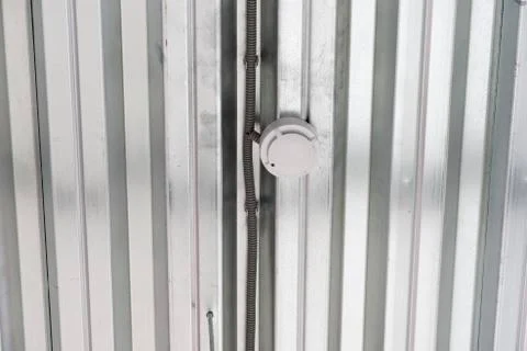 Fire extinguishing system on the ceiling Stock Photos