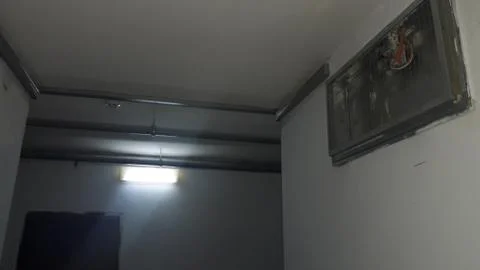 Fire extinguishing system in the corridor of a multi-storey building Photos