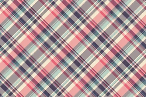 Fire fabric check background, industry pattern vector textile. Elementary p.. Illustrazione stock