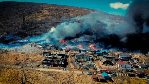 Fire fhd 動画素材 124030906