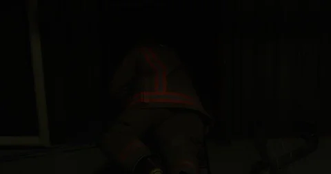 Fire Fighter open roof hatch that lets out puff of smoke Stock Footage 108820405