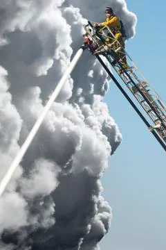 Fire fighters 写真素材