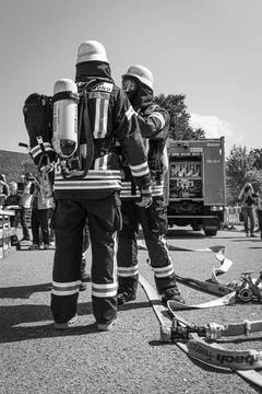 Fire Fighters Stock Photos