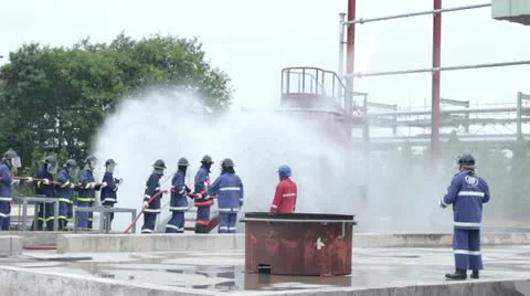Fire fighting Stock Footage 20451920