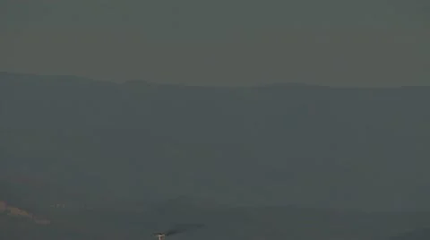 Fire Fighting Helicopter Stock Footage 12766523