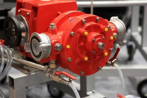 Fire-fighting pump Stock Photos