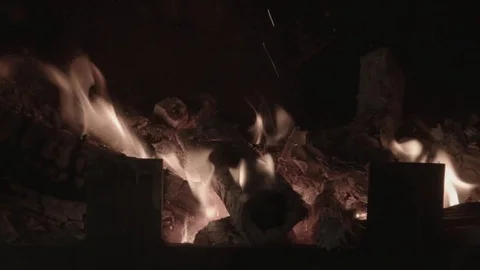 The fire is on fire 스톡 동영상 74196226