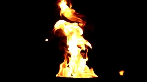 Fire fire show Stockbeeldmateriaal 74492305