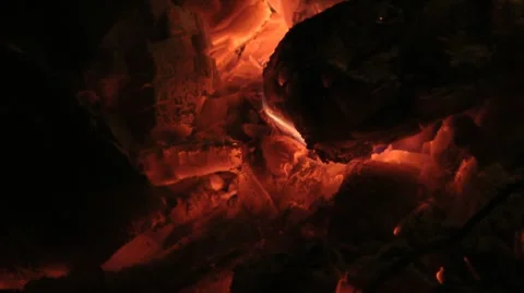 Fire of a fireplace 스톡 동영상 7740713