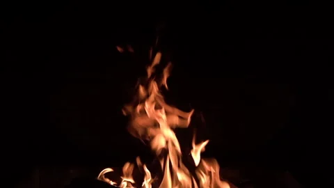 Fire in the fireplace Vidéo 156893312